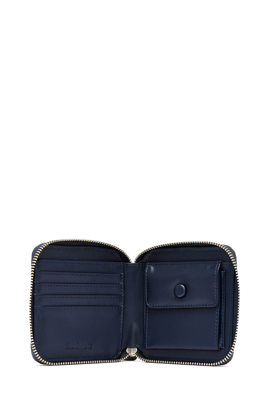 Women's Navy Blue Patterned Wallet