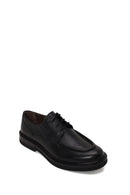 Male Black Lace-Up Leather Casual Shoes | Derimod