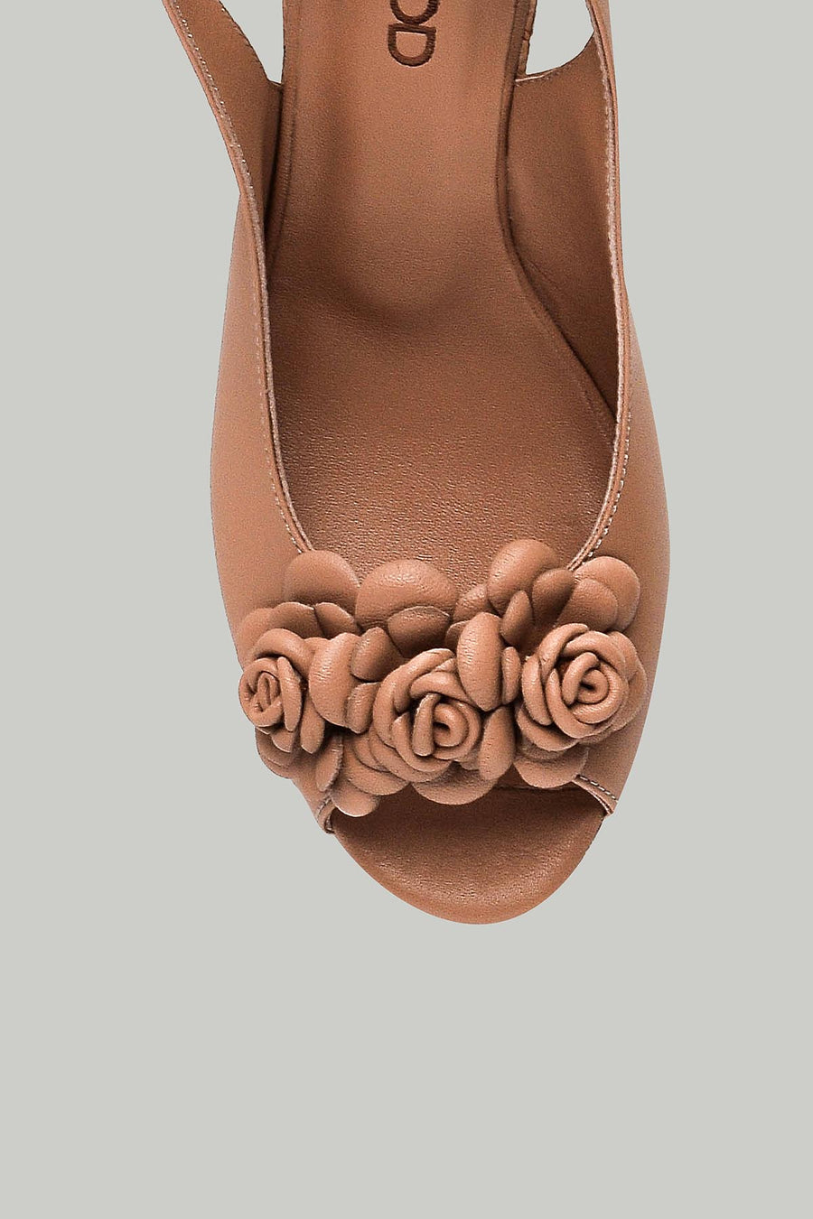 Women's Wedge Heeled Leather Sandals