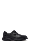 Male Black Lace-up Leather Casual Shoes | Derimod