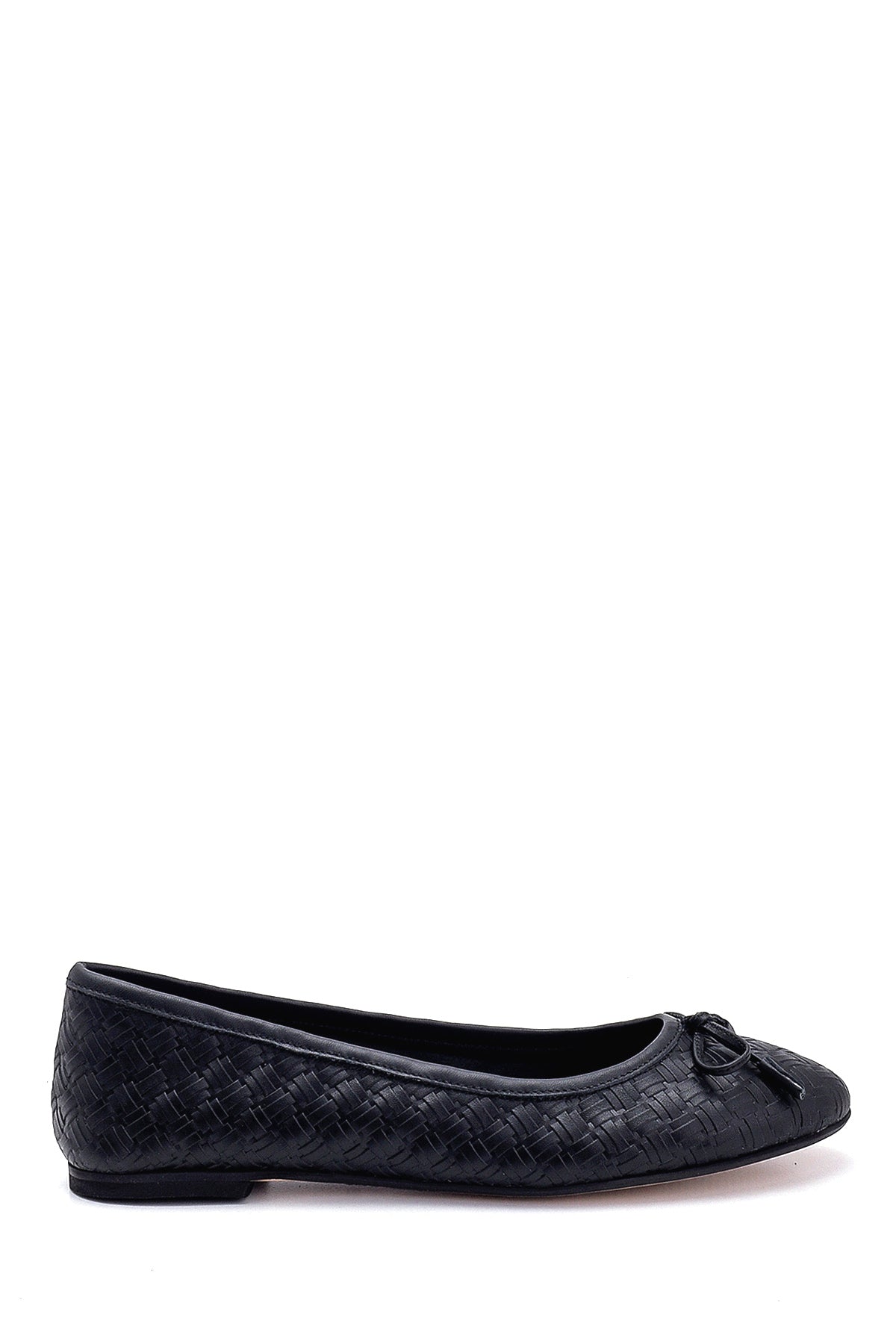 Women's Leather Ballerinas 21SFD150018 | Derimod