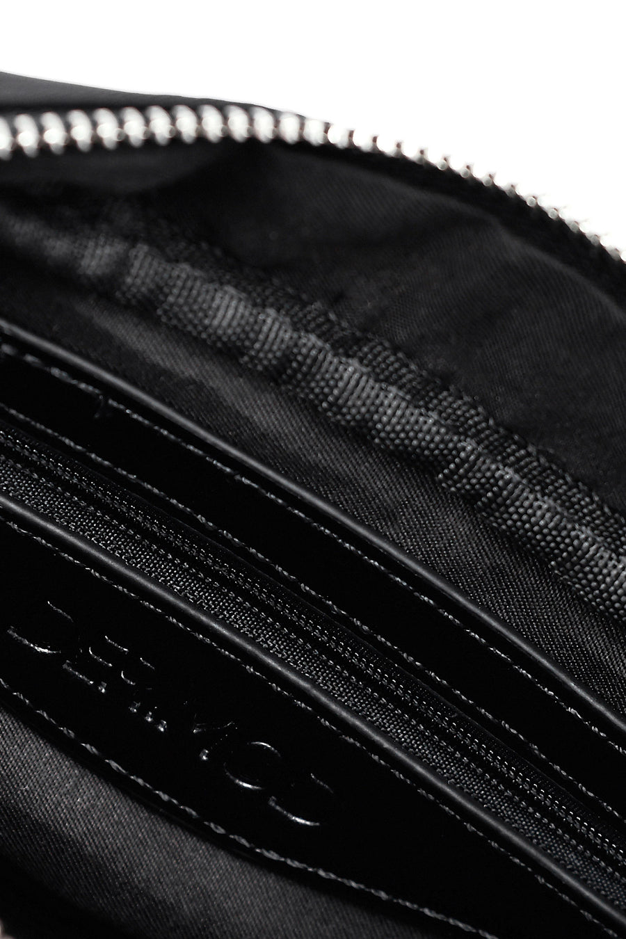 Women's Black Crossbody Bag with Accessory Detail