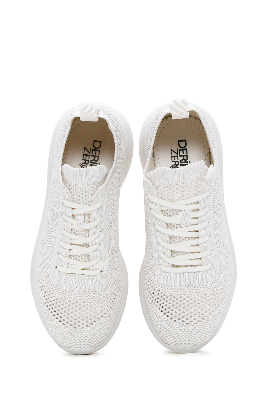 Derimod Zero Women's Grey Laced Thick Soled Sneaker