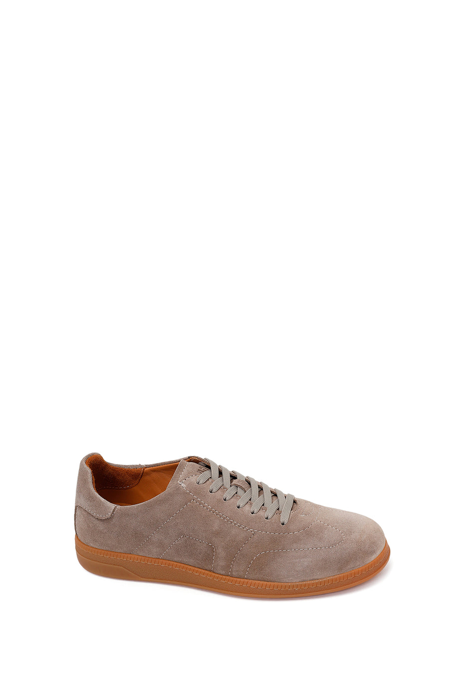 Male Mink Lace-up Suede Leather Sneaker