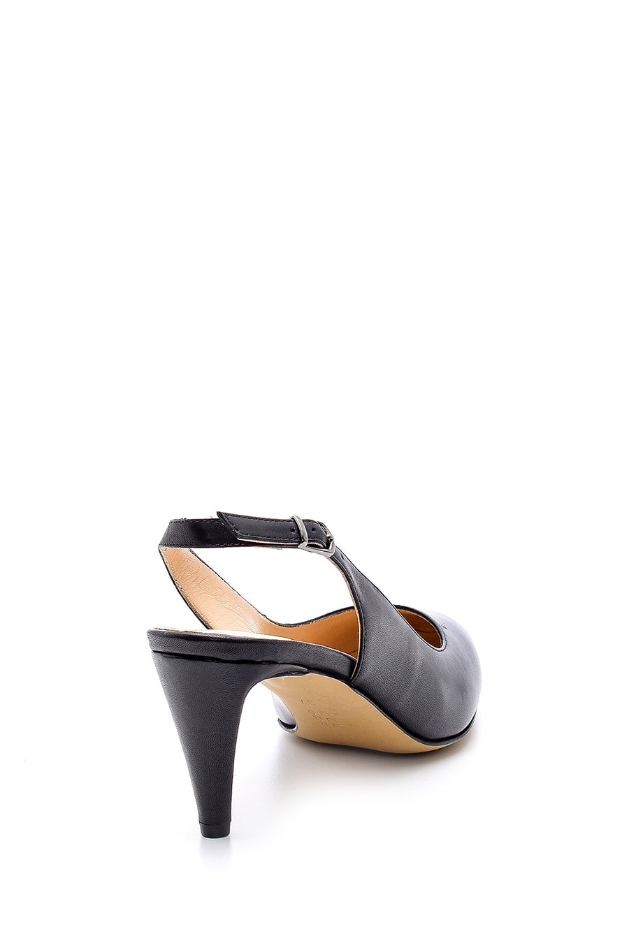 Women's Leather Heeled Shoes