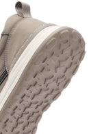 Men's Beige Lace-Up Fabric Sneakers | Derimod