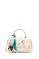 Woman Cream Accessory Quilted Crossbody Bag | Derimod