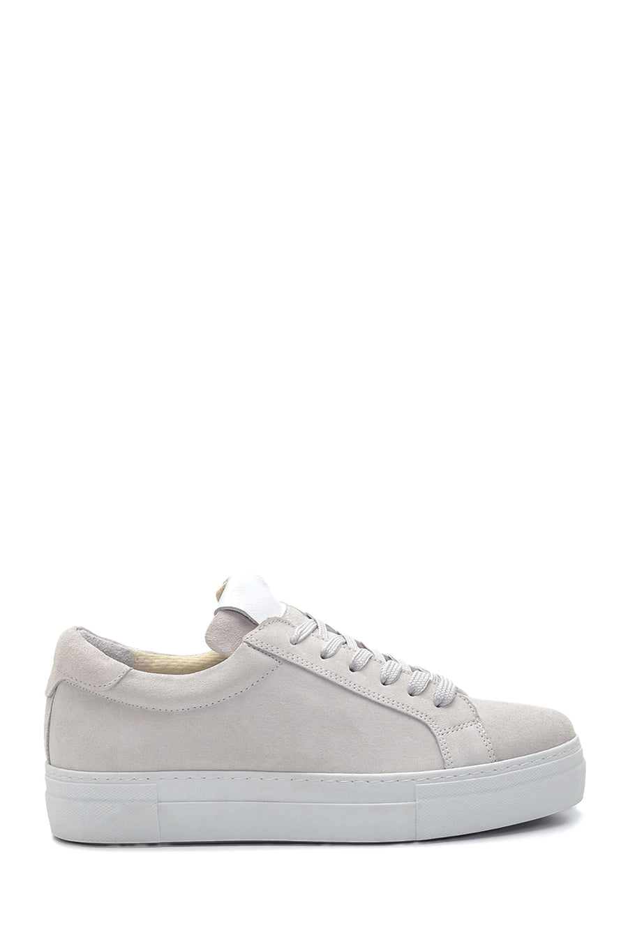 Women's Leather Suede Sneaker 22SFD370010 | Derimod