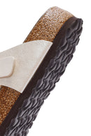 Birkenstock Women's White Gizeh Bf Graceful Flip Flops | Derimod