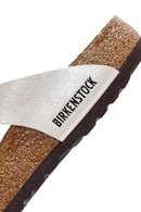 Birkenstock Women's White Gizeh Bf Graceful Flip Flops | Derimod