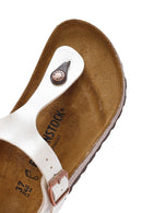 Birkenstock Women's White Gizeh Bf Graceful Flip Flops | Derimod