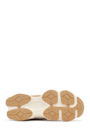 Woman Cream Lace-Up Chunky Sneaker | Derimod