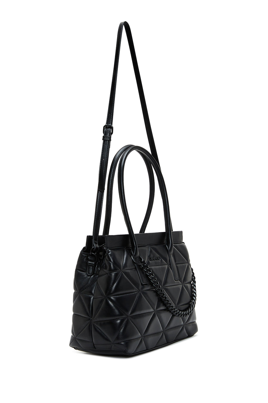 Women's Black Shoulder Bag