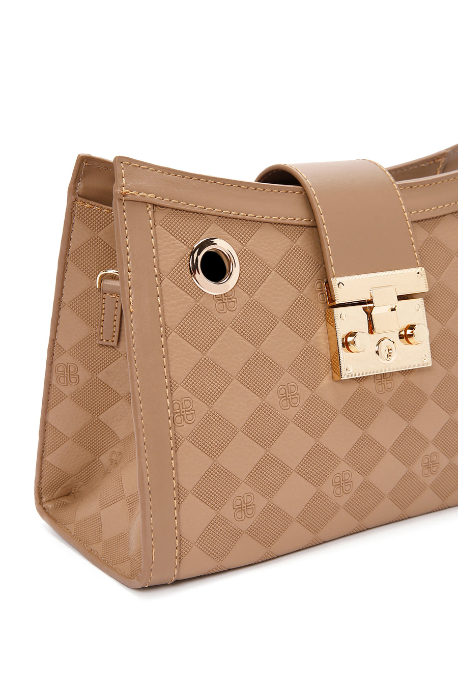 Women's Brown Long Strap Shoulder Bag