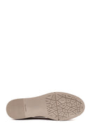 Women's Mink Leather Comfort Loafer | Derimod