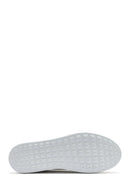 Men's White Lace-up Leather Sneaker | Derimod