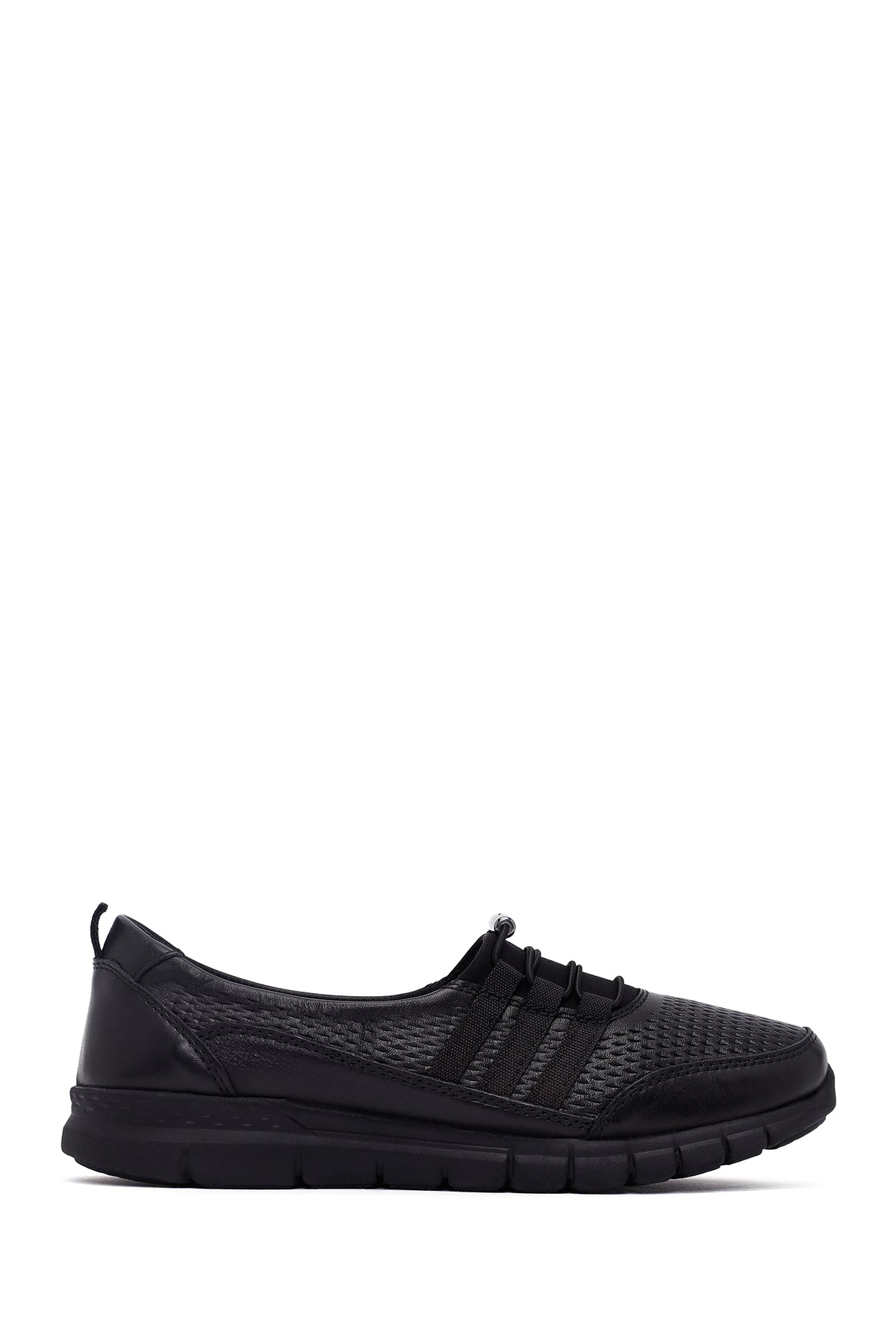 Woman Black Leather Comfort Loafer AF460011DV | Derimod
