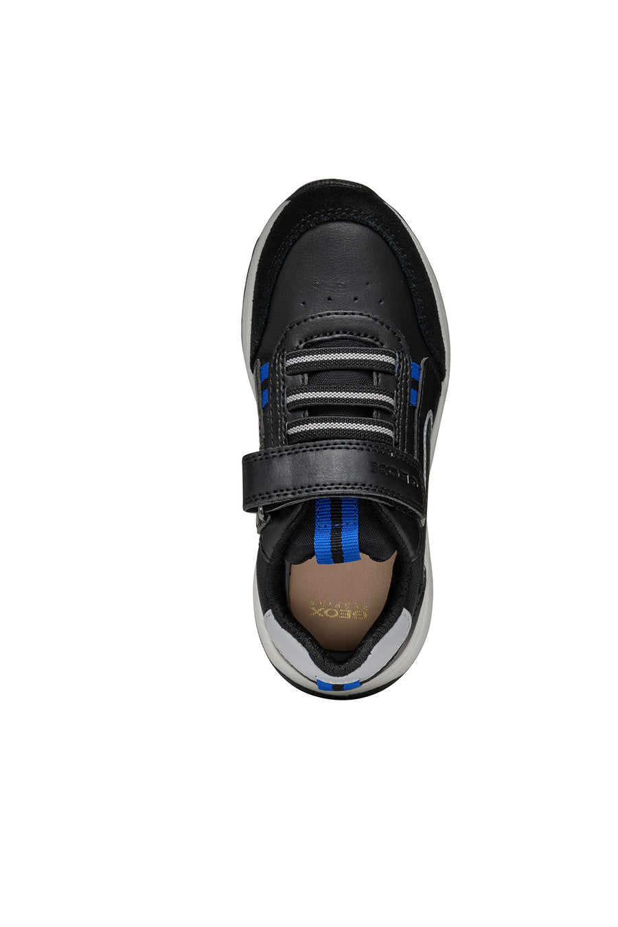 Geox Boy Black Spherica Lace-Up Sneaker