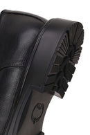 Male Black Lace-Up Leather Casual Shoes | Derimod