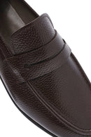 Men's Brown Leather Classic Loafer | Derimod