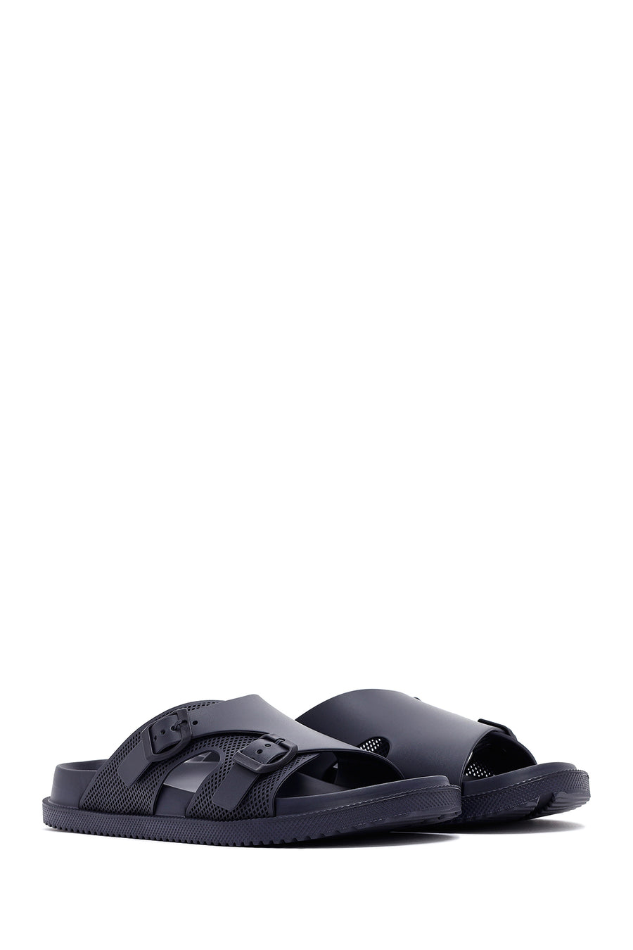 Men's Navy Blue Slippers