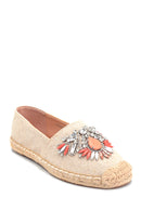 Women's Stone Detailed Espadrille | Derimod