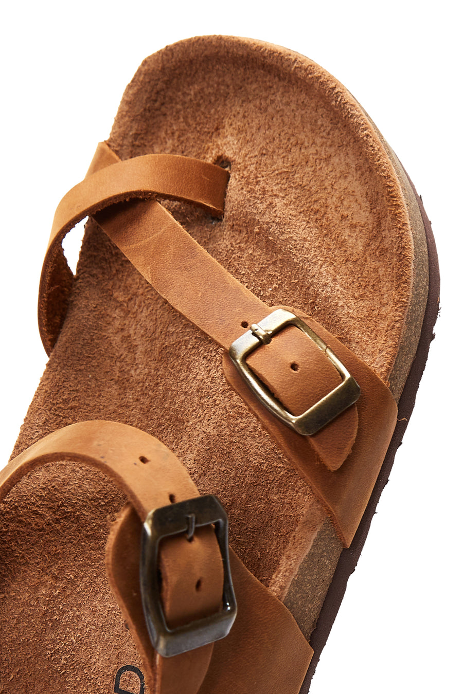 Women's Leather Flip Flops