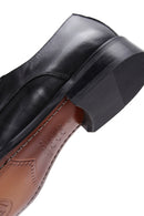 Men's Black Leather Classic Shoes | Derimod