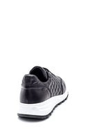 Women's Leather Quilted Sneaker | Derimod
