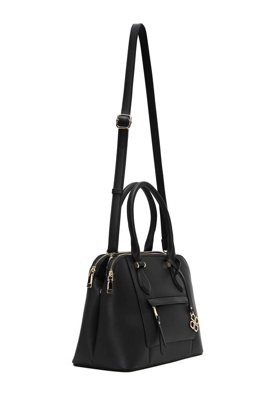 Women's Black Classic Shoulder Bag