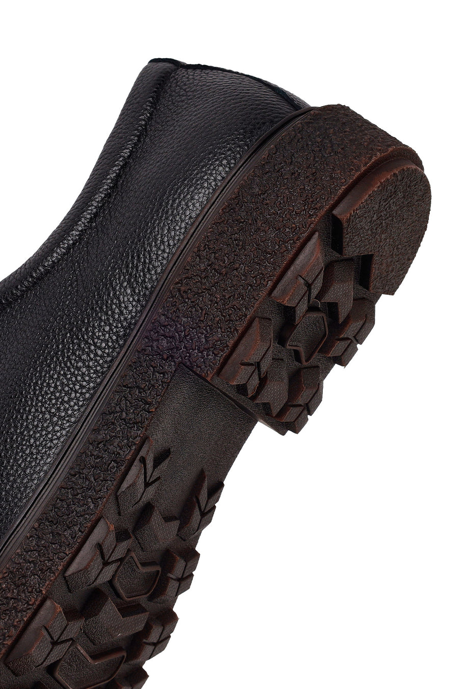 Male Black Lace-up Leather Casual Shoes
