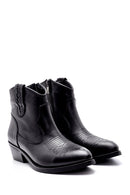 Women's Leather Cowboy Boots | Derimod