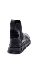Women's Leather Thick Soled Boots | Derimod