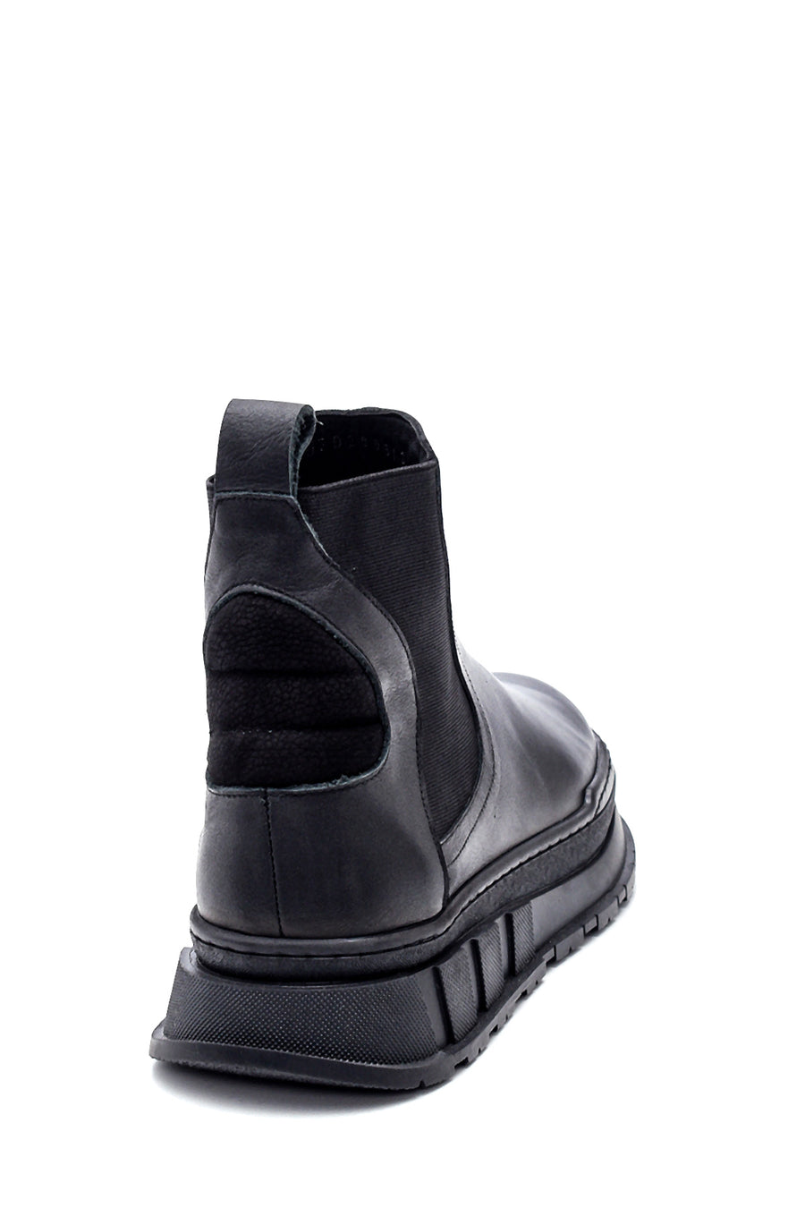 Women's Leather Thick Soled Boots