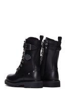 Harley-Davidson Women's Black Gladis Leather Boots | Derimod