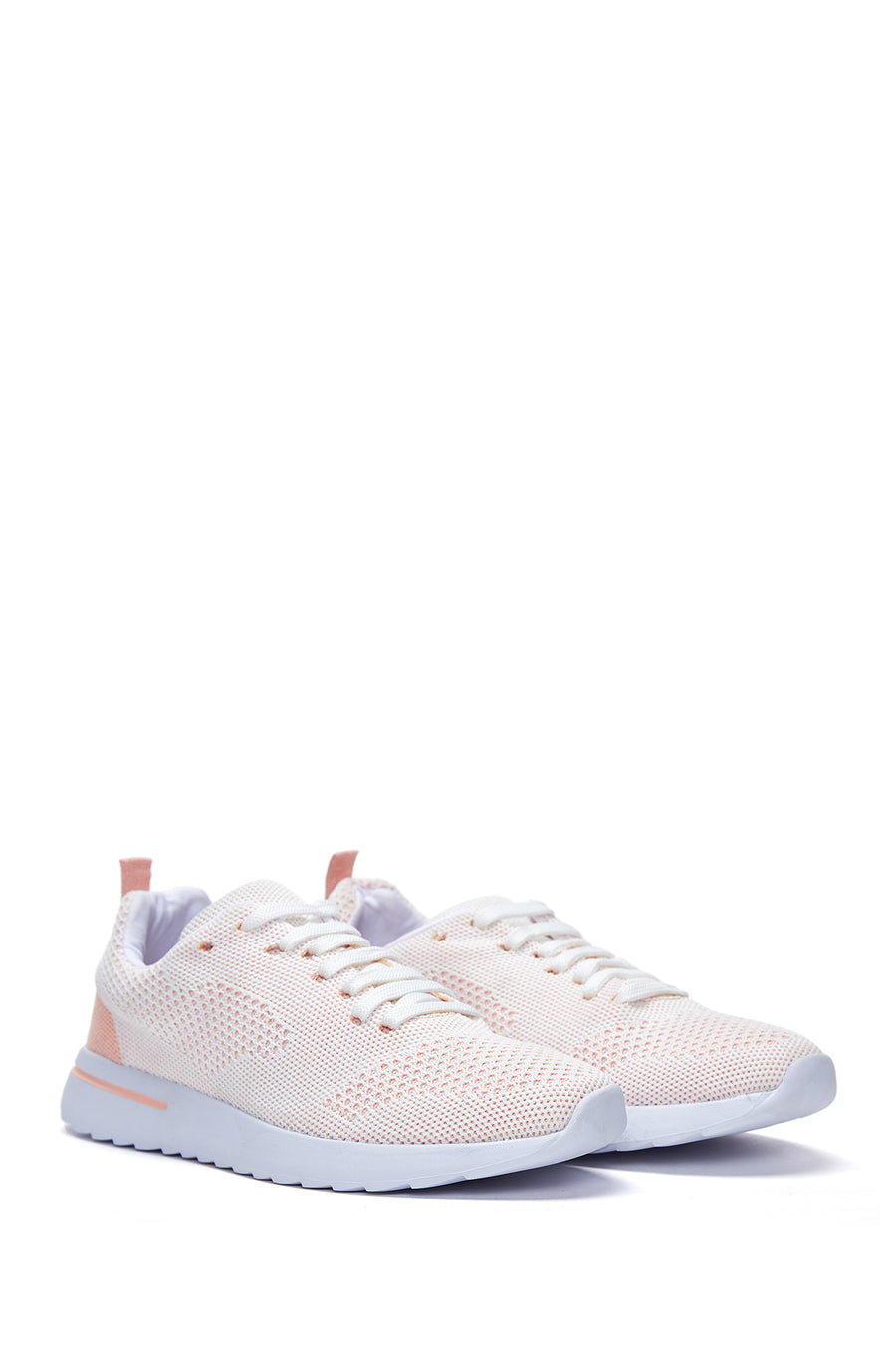 Women's Pink Cloth Sneaker