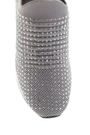 Women's Gray Stone Sneaker | Derimod