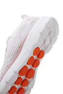 Women's White Fabric Sneaker | Derimod