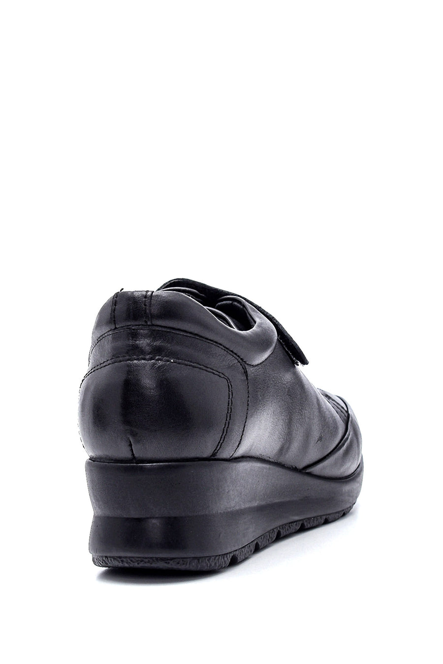 Women's Leather Casual Wedge Shoes