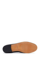 Kadın Siyah Tokalı Deri Loafer | Derimod