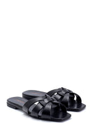 Women's Leather Slippers | Derimod