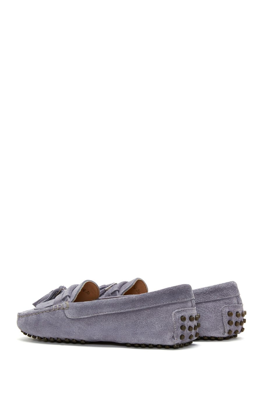 Women's Leather Suede Tassel Loafer