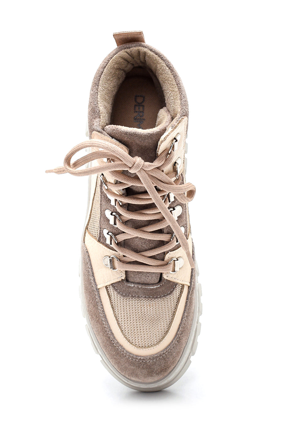 Women's Leather Suede Detailed Boots