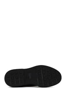 Male Black Lace-Up Leather Casual Shoes | Derimod