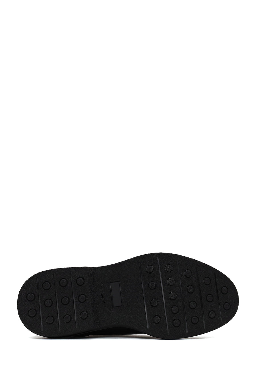 Male Black Lace-Up Leather Casual Shoes