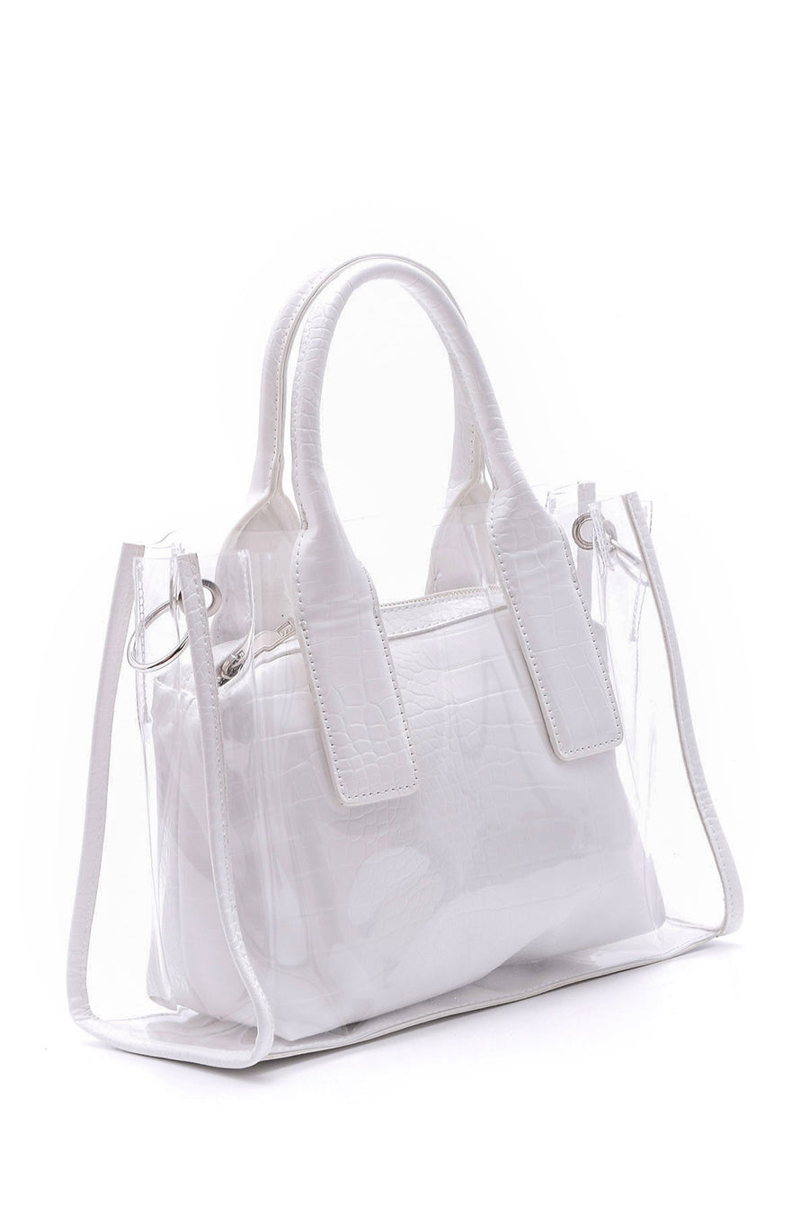 Women's Transparent Handbag 19SBD2222PV | Derimod