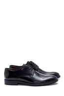 Men's Leather Patent Leather Classic Shoes | Derimod