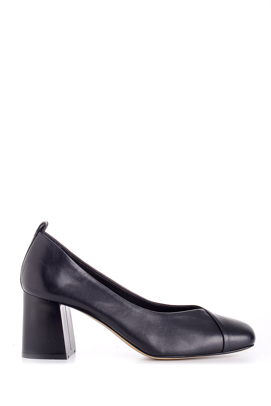 Women's Leather Thick Heeled Shoes 20SFD160918 | Derimod