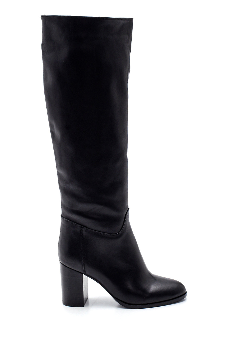 Women's Heeled Leather Boots 21WFD150618 | Derimod