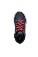 Geox Erkek Çocuk Lacivert Weemble Bağcıklı Fermuar Detaylı Bilekli Sneaker | Derimod